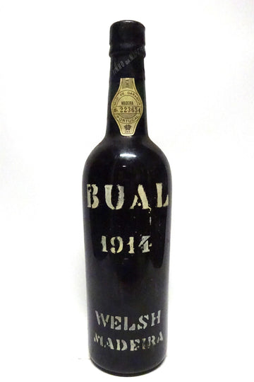 Welsh Brothers 1914 Madeira Bual
